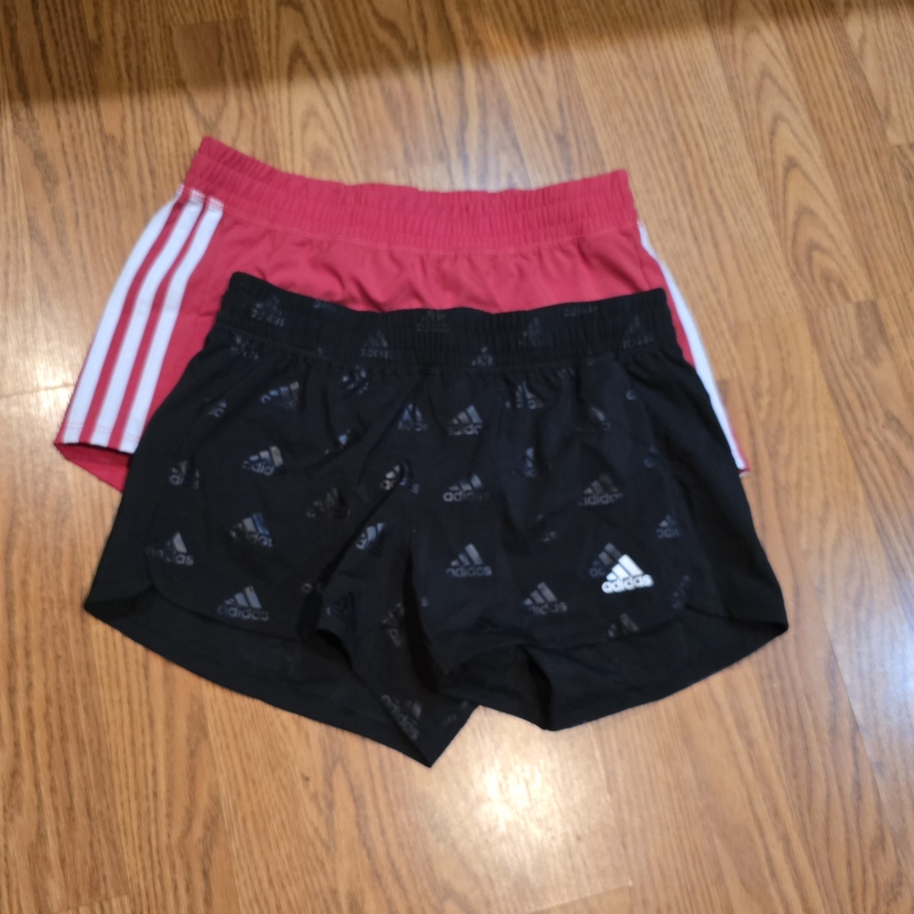 Adidas  Black and Red Shorts Set